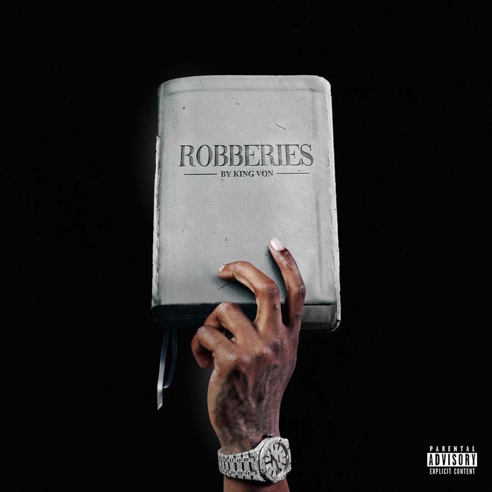 King Von “Robberies” cover art